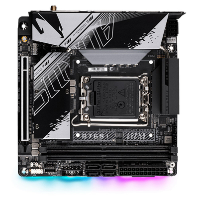 Матична плоча Gigabyte B760I AORUS PRO DDR4, Mini ITX, WiFi, LGA 1700