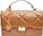 Çantë crossbody lëkure Carla Ferreri për femra, mesatare, e zezë