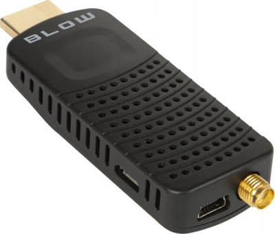 Dekoder tokësor Blow 7000FHD Mini, DVB T2 HEVC, Full HD, i zi