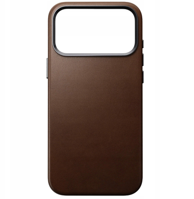Mbulesë telefoni Nomad Traditional Leather, për iPhone 17 Pro Max, lëkurë, kafe