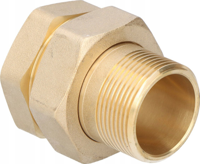 Lidhës flare TWIST 9024080, 1 1/4", me O-ring, bronzi