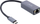 Adaptues rrjeti Delock USB 3.2 Type C në RJ45, 2.5Gb/s, full duplex, gri
