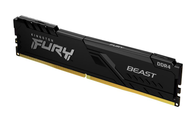 RAM Kingston FURY Beast, 32GB DDR4, 3200MT/s, e zezë