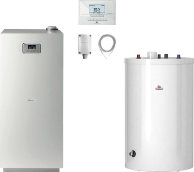 Bojler me gaz Saunier Duval Bear Condens KKS35, 35kW, i bardhë