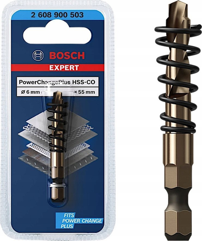 Shtizë udhëzuese Bosch Expert Carbide, për sharrë rrethore metal fletë, sistem Power Change Plus