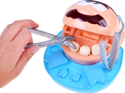 Set loje me plastelinë Colorino Little Dentist ZA3214, me vegla dentare, shumëngjyrësh
