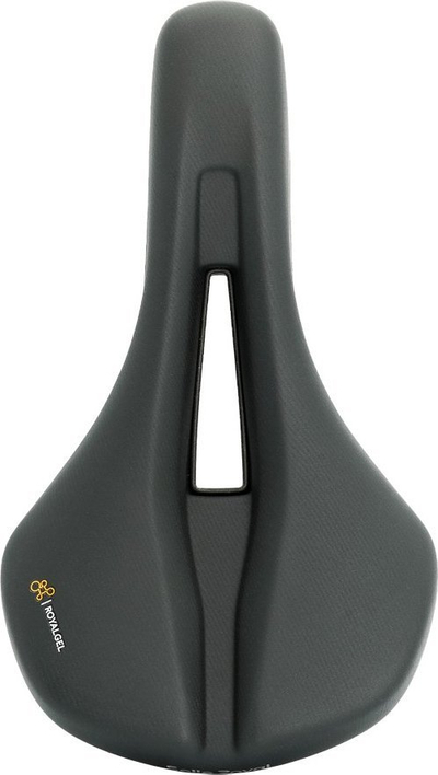 Shalke biçiklete Selle Royal Loisir Vaia Athletic, Royalgel, e papërshkueshme nga uji, e zezë