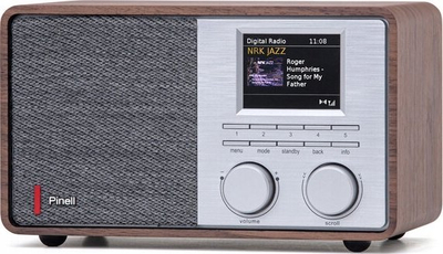 Radio tavoline Pinell Supersound 201W, DAB+ FM, internet radio, Bluetooth, WiFi, dru arrë