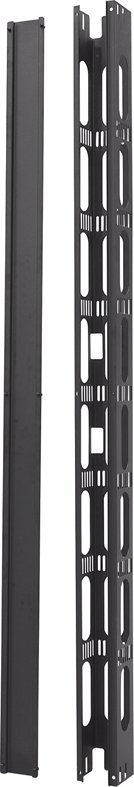 Organizues vertikal kabllosh Hyper Pro Series 42U, set 2 copë, 1865x93x82mm, gri