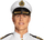 Kapelë kostumi Boland Admiral Edward, për meshkuj, e bardhë e zezë, një përmasë