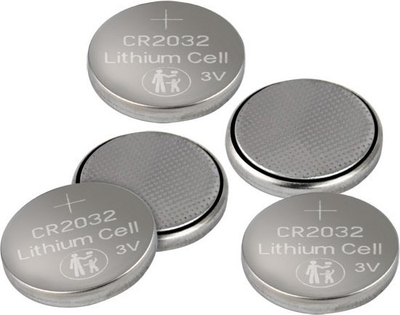 Bateri buton litiumi Esperanza CR2032, 3V, set 4 copë