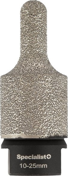Freza diamant Specialist 11/2-9606, Ø10–25mm, fije M14, ngjyrë argjendi