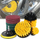 Set furçash pastrimi për trapano Cleaning Brushes, 12 copë, për lloj‑lloj sipërfaqesh, shumëngjyrësh