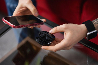 Kufje wireless Forcell F-Audio, Bluetooth 5.3, ANC, të bardha