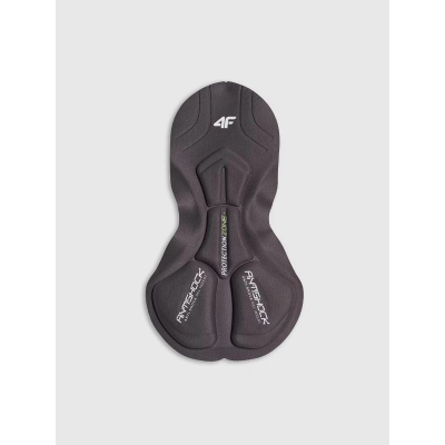 Pantallona çiklizmi për burra 4F SHORT TIGHTS FNK M030 me xhel nga brenda, me xhep anësor, të zeza
