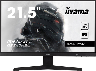 Monitor gaming Iiyama G-MASTER G2245HSU-B2, 21.5", Full HD, i zi