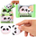 Gomë Lean Panda, për zyrë edhe shkollë, shumëngjyrëshe