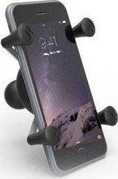 Mbajtës telefoni RAM X-Grip Universal për motor, bazë te rezervuari i frenës/kuplungës, me top 1\", i zi