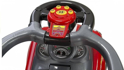 Makinë lodër shtytëse Lean Sport Coupe 277, me dorezë prindi, me tinguj, e kuqe