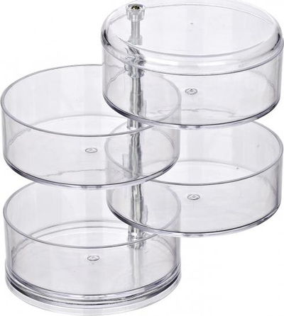 Organizues kozmetik Wenko Femmepanie, akrilik transparent, 11.5 x 17.5 cm