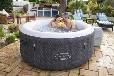 Xhakuzi Lay-Z-Spa Havana, 180cm, i zi/i bardhë