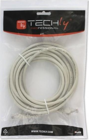 Kabllo patchcord Techly, RJ-45, Cat.5e, UTP, CCA, 1.5m, e hirtë