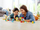 Set lodrash LEGO DUPLO 10913 Brick Shaped Box, kuti ruajtëse, tulla të mëdha shumëngjyrëshe