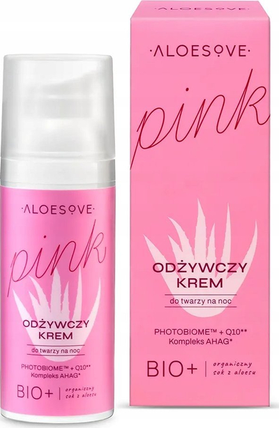 Krem nate Aloesove Pink Nourishing, ushqyes kundër rrudhave, 50 ml