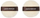 Sfungjer për pudër Laura Mercier Medium Velour Puff, set 2 copë, bezhë