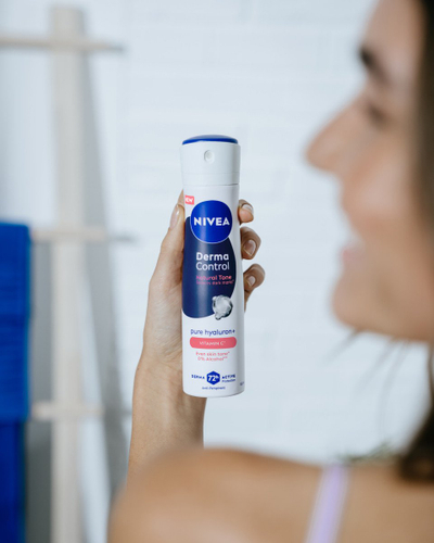 Deodorant Nivea Derma Control Natural Tone, antidjersues për goca, sprey 150ml