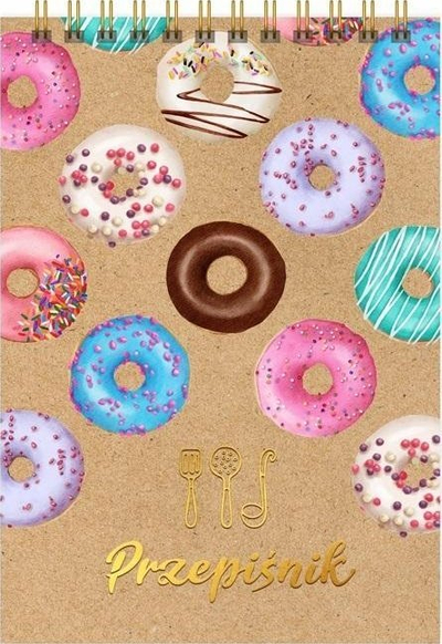 Libër recetash Greenmink Sweet Me, fletore me spirale, kapak kartoni i riciklu, shumngjyrsh