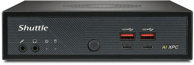 Mini PC Barebone Shuttle DN11H9, Intel Core Ultra 9 185H, 4x 2.5G LAN, i zi