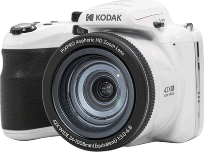 Aparat fotografik Kodak Pixpro AZ425, 20MP, zmadhim optik 42x, i bardhë