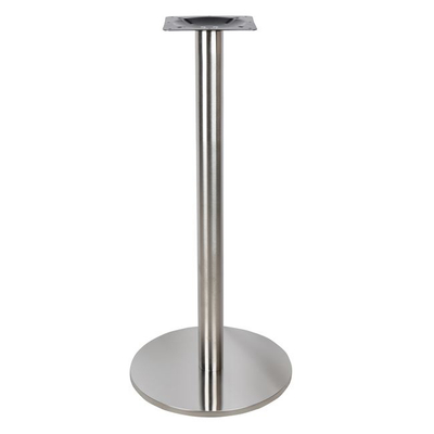 Bazë tavoline bar BASE INOX Φ50, lartësi 108 cm, inoks argjendtë