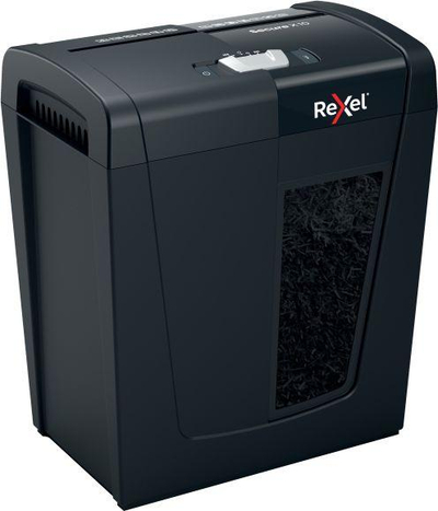 Grirëse letrash Rexel Secure X10, P-4, e zezë