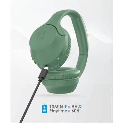Kufje Wireless Buxton BHP 8700 GREEN BT – Bluetooth 5.3, të gjelbërta