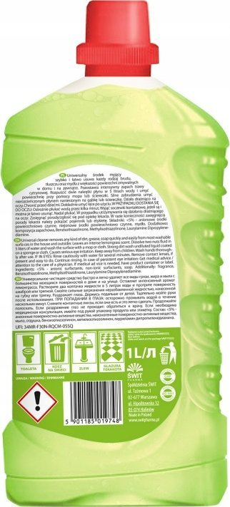 Lëng pastrimi për tu bo gjithçka PUCEK, lemongrass, 950 ml