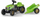 Lodër traktor me pedale Rolly Toys Rolly Kid, me rimorkio, jeshil