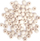 Rruaza druri Natural Wooden Beads Balls, 12 mm, 77 copë, bezhë natyrale