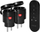 Set prizash wireless MINI Emos, Schuko 2+1, 2300W, IP44, i zi