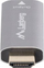 Adapter video Lanberg AD-HD-DP-01, HDMI në DisplayPort, 4K 60Hz, argjendtë
