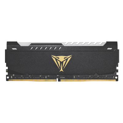 Ram Patriot Viper Steel RGB PVSR416G360C8K, 16GB DDR4, 3600MHz, e zezë