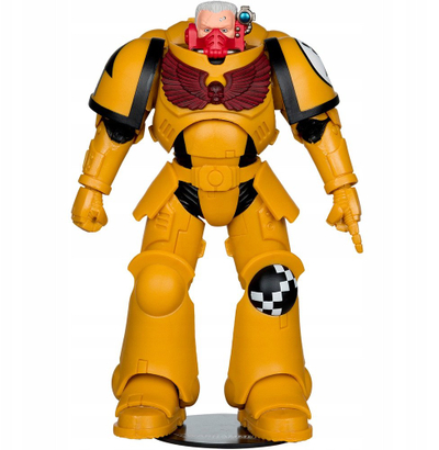 Figurinë aksion McFarlane Gold Label Warhammer 40,000 Intercessor Sergeant, 7\", koleksionare, shumëngjyrëshe