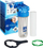 Filtri uji AquaFilter H10B, 10", lidhje 3/4"-1", transparent blu