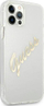 Kapak telefoni Guess GUHCP12LKTRSVGO, për iPhone 12 Pro Max 6.7\", transparent, Vintage Script Gold