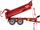 Model rimorkio Krampe Halfpipe HP 20 Wiking, shkallë 1:32, die-cast, e kuqe