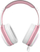 Гејминг слушалки Sades Carrier Angel Edition, безжични и 3.5mm, драјвери 40mm, розово и бело
