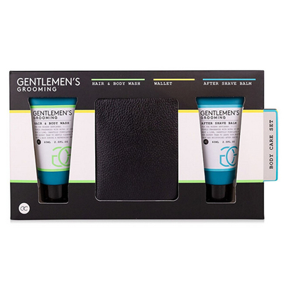 Set	për lëkurë -	xhel dushi 60ml +	balsam pas rrojës 60 ml + kuletë Accentra Gentlemen's Grooming