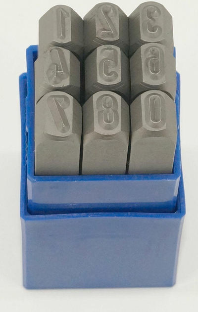 Set shenjuesish numrash BETA, 0–9, 1 mm