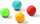 Set toptha shqisorë BabyOno Have Fun, 4 copë, të butë, 6M+